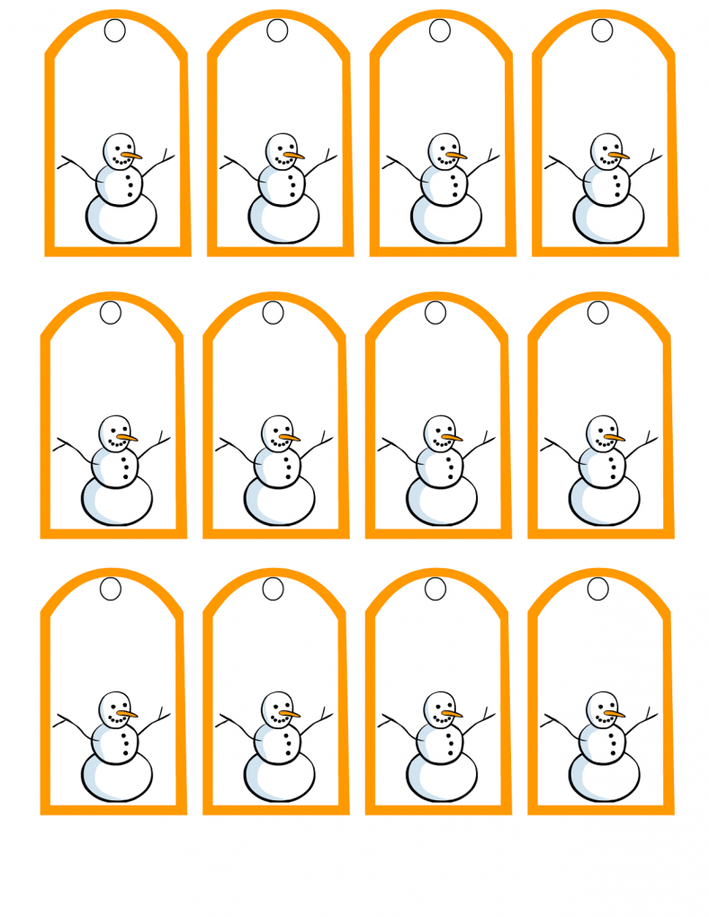 Free Printable Gift Tags Activity Shelter