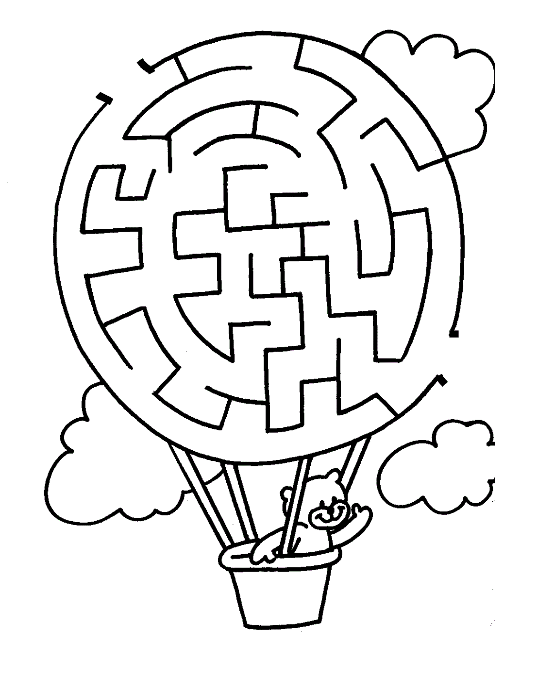 Free Maze Worksheets For Children Activity Shelter