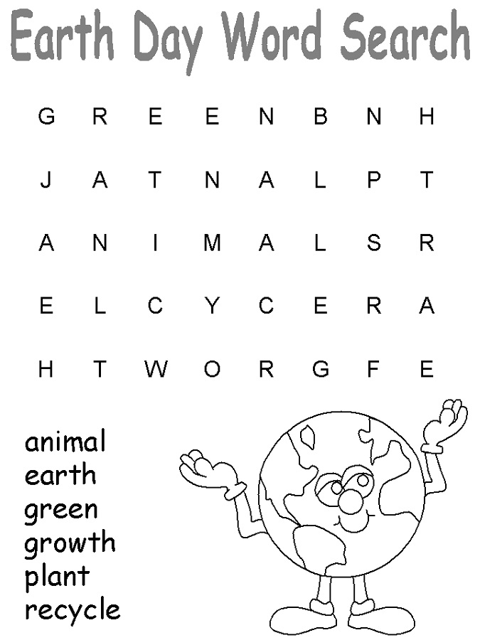 Easy Word Searches For Kids Activity Shelter