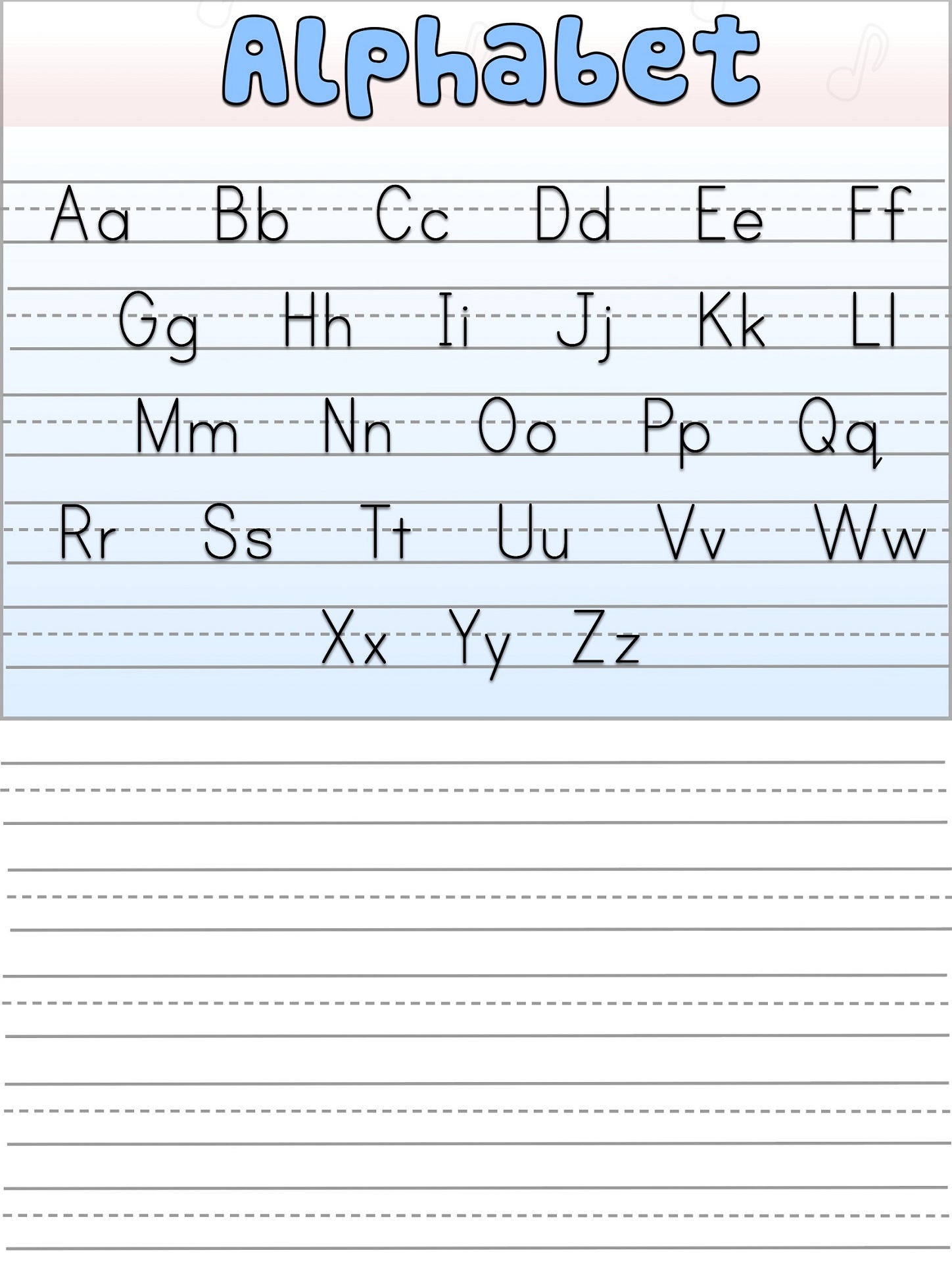 English Alphabet Worksheet For Kindergarten Activity Shelter