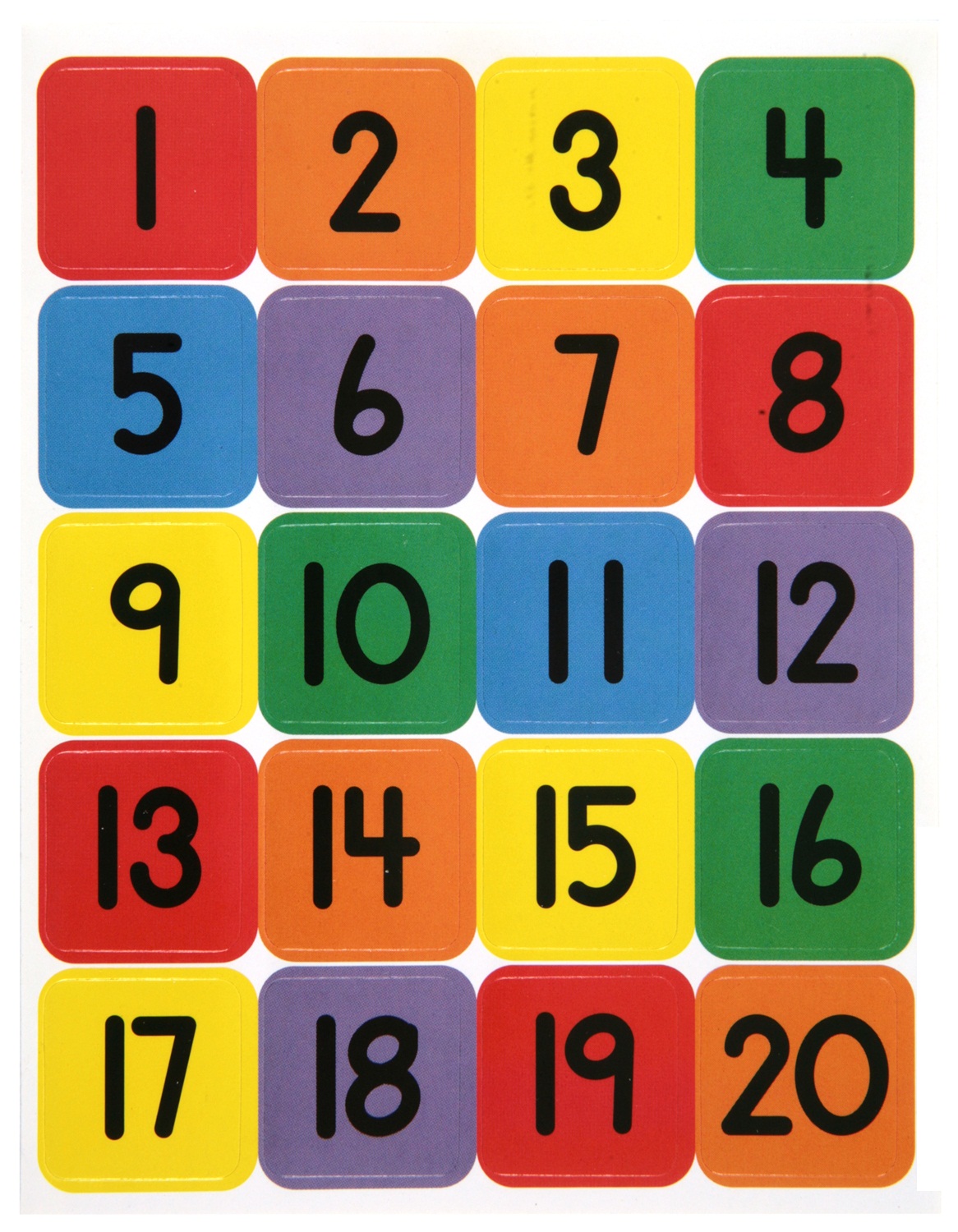 Number Chart 1 15