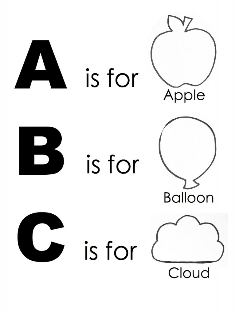 Printable Abc Worksheets For Preschool Printable Alphabet Worksheets