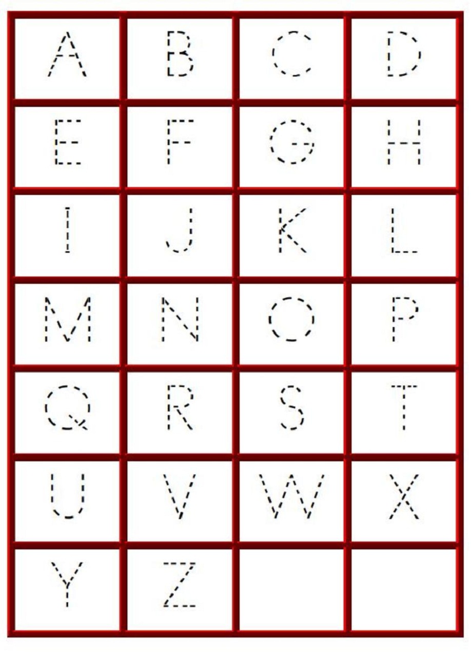 Free Printable Preschool Worksheets Alphabet
