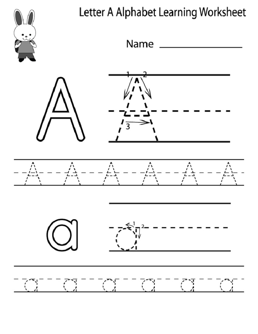 alphabet homework worksheets
