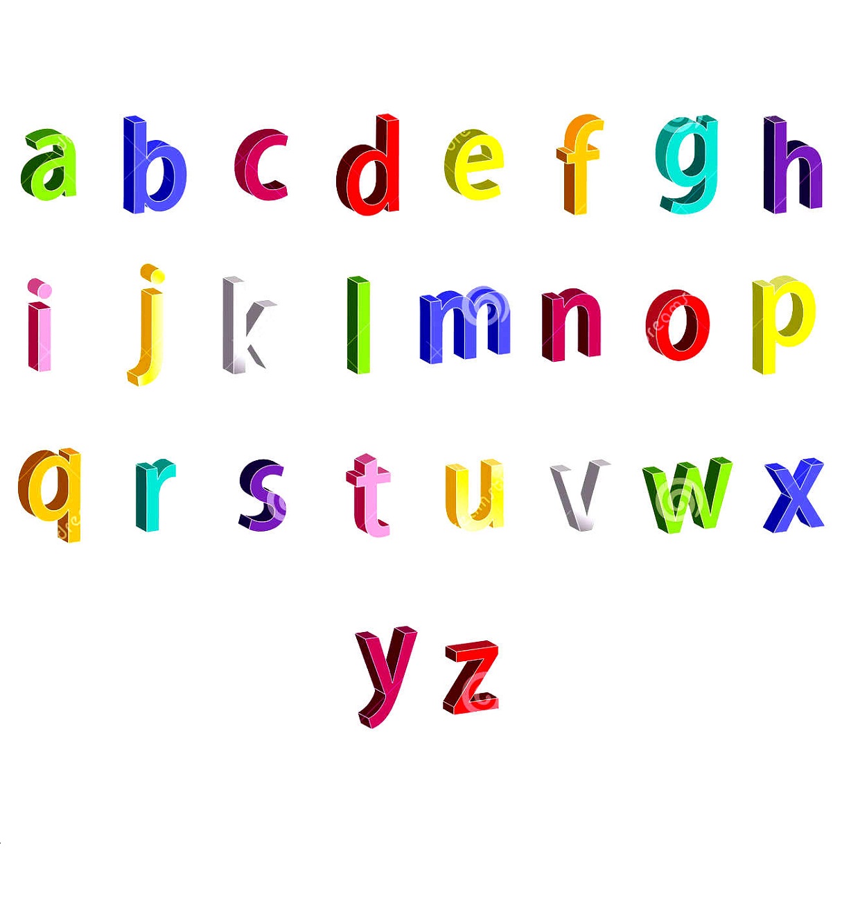 Worksheet On Small Letters