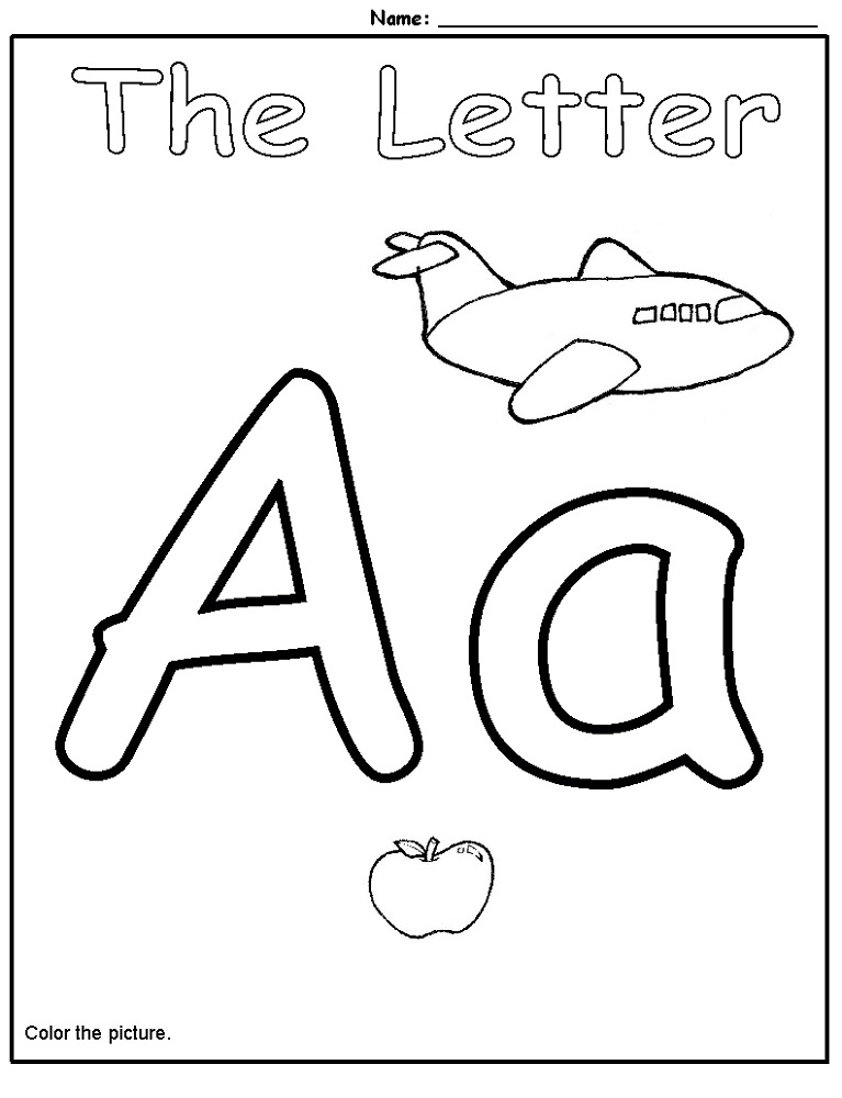 Printable Alphabet Sheet