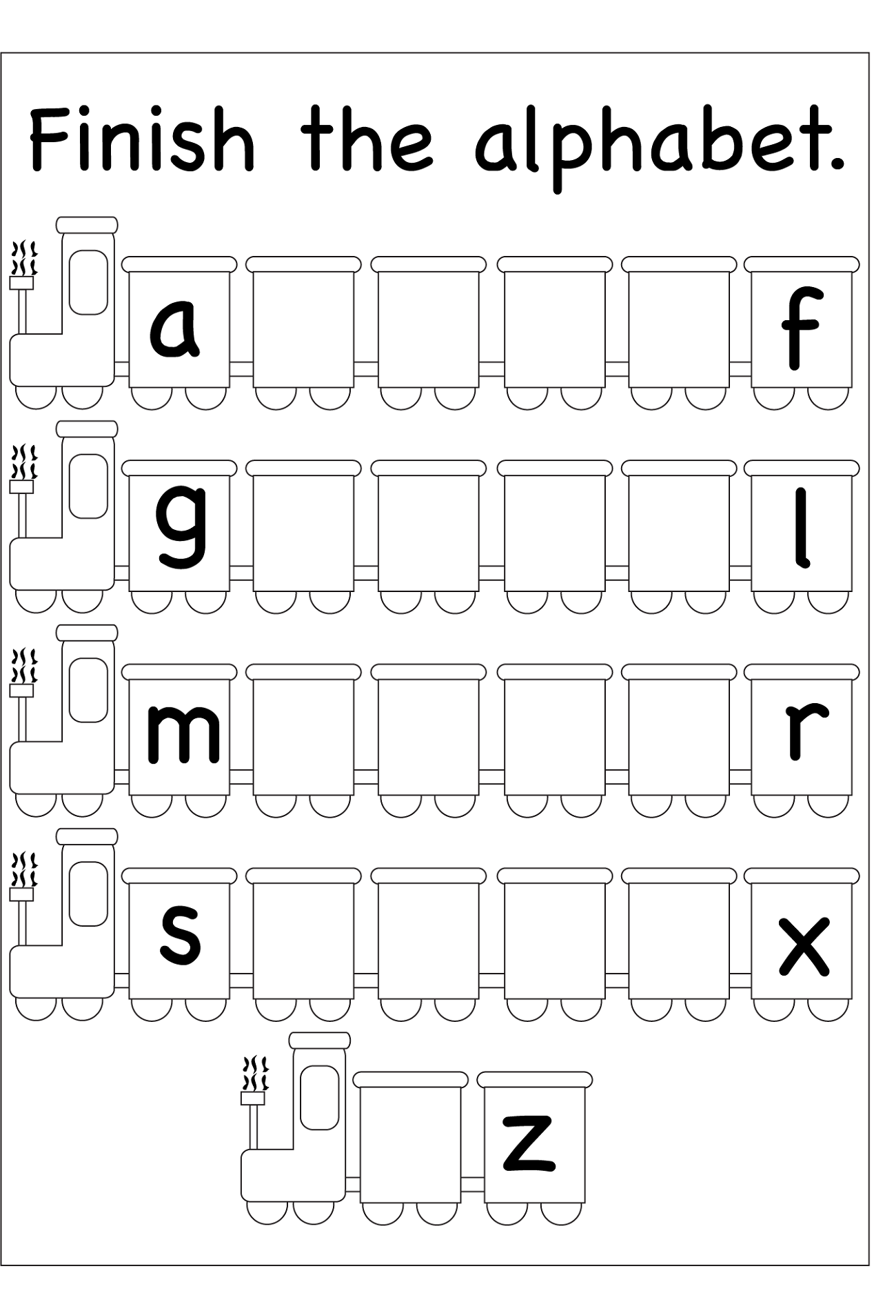 alphabet games for kindergarten printable