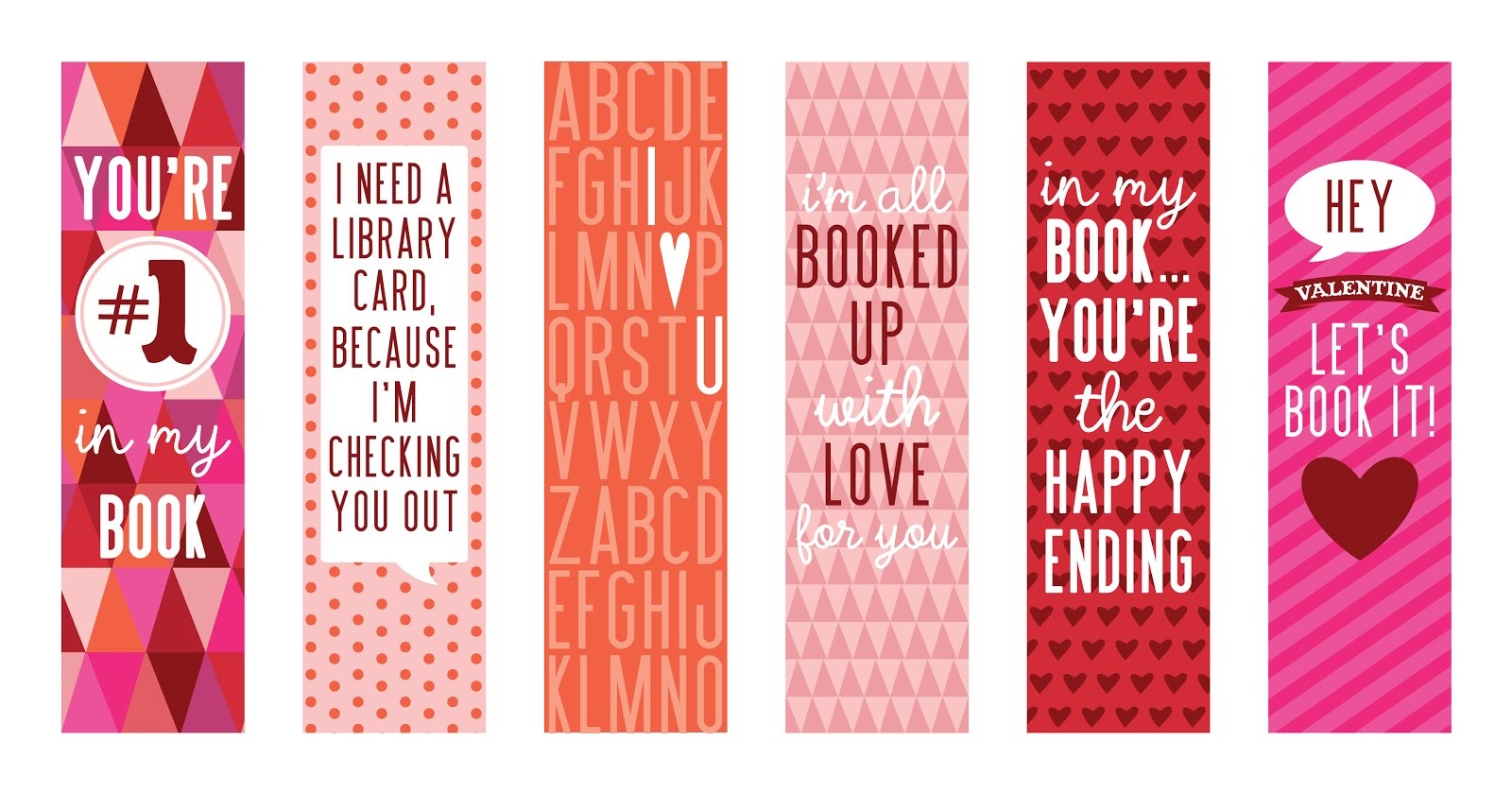 Cute Free Printable Bookmarks Free Printable Templates