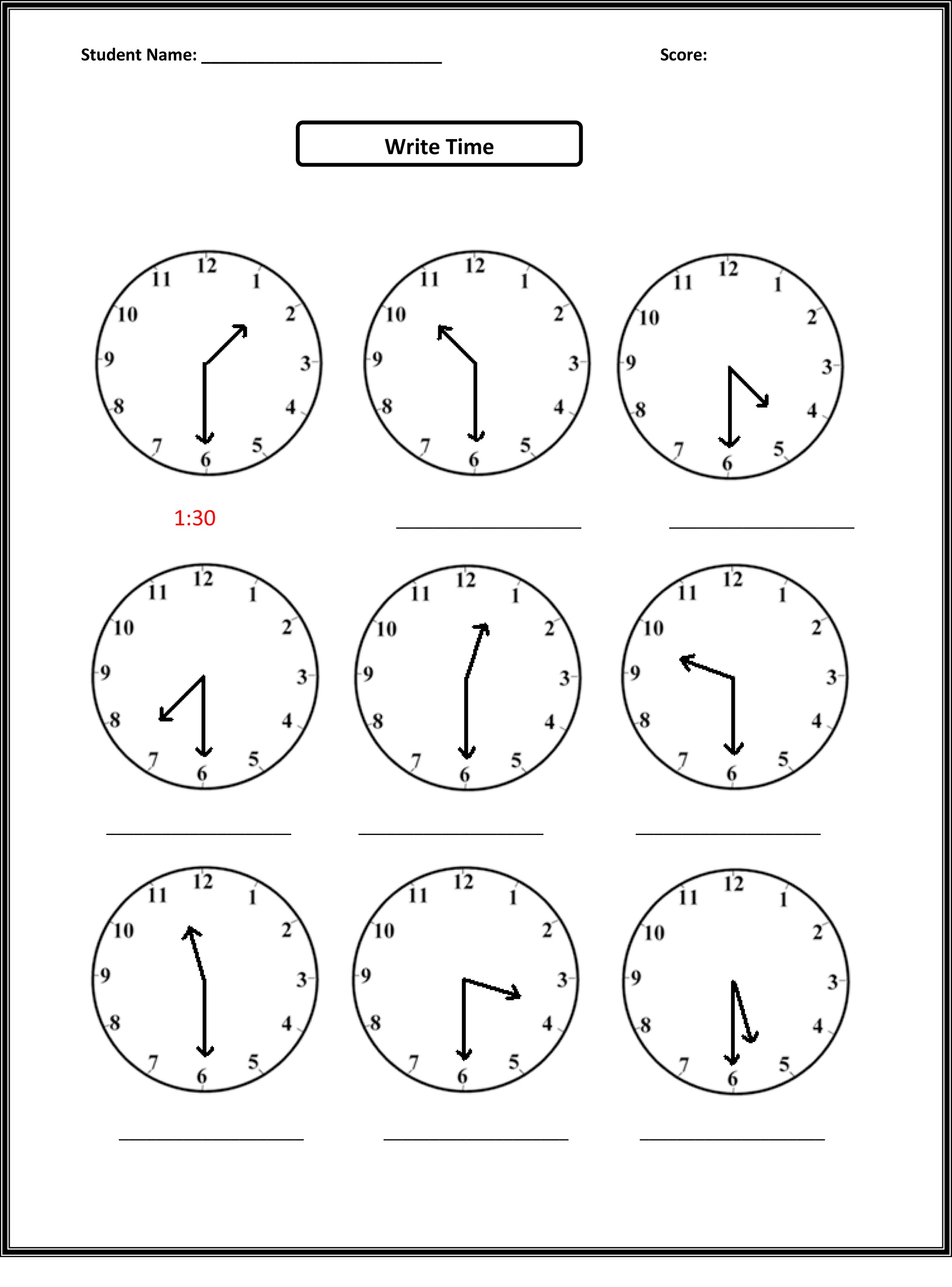 Easy Elapsed Time Worksheets Activity Shelter