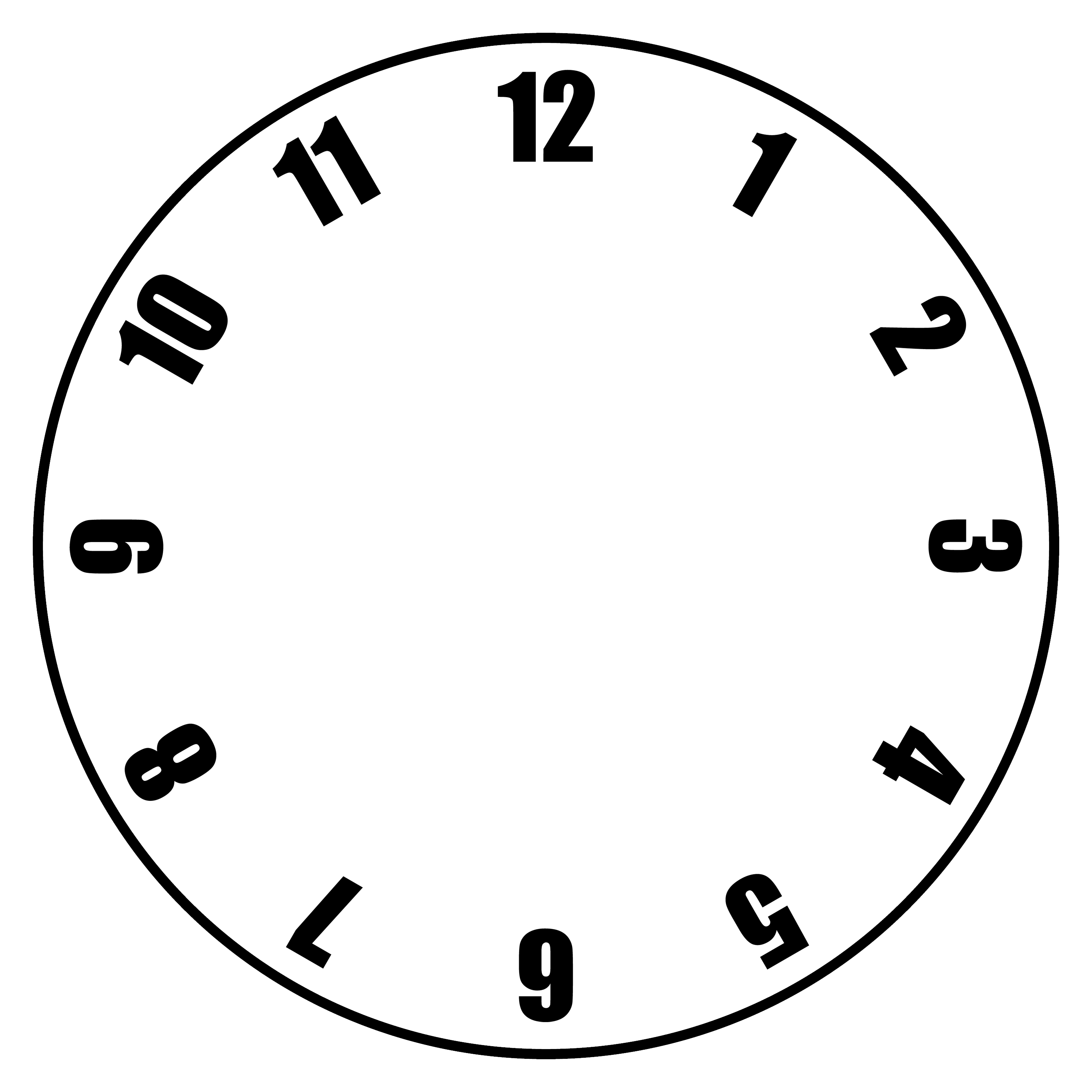 Free Printable Clock Faces With Hands