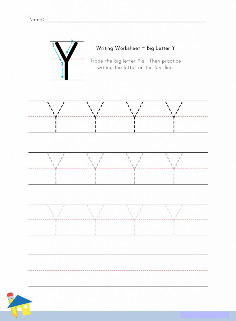 Letter Y Worksheets To Print Activity Shelter