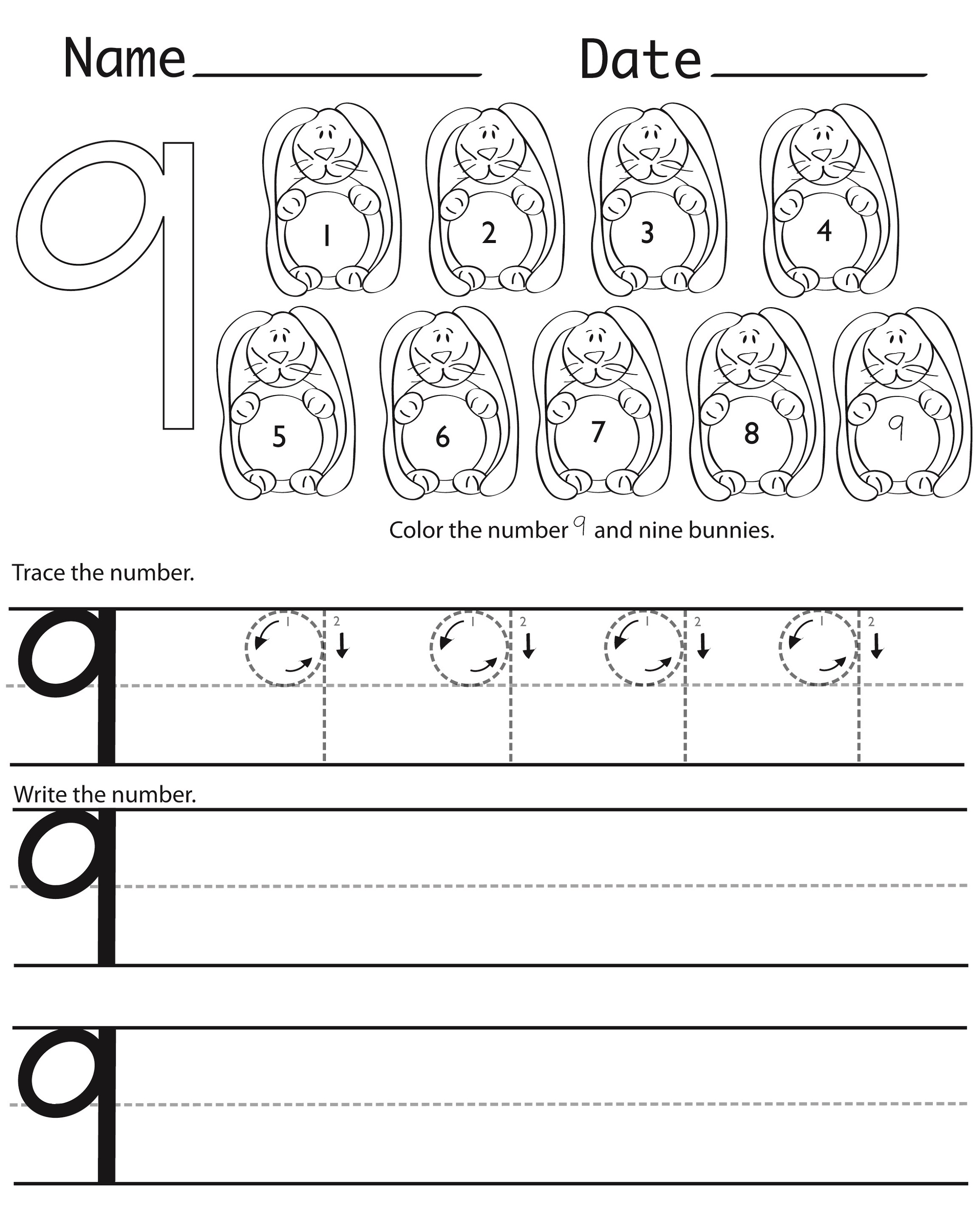 15 Best Images Of Worksheets For 1 13 Preschool Worksheets Number 14 Images And Photos Finder