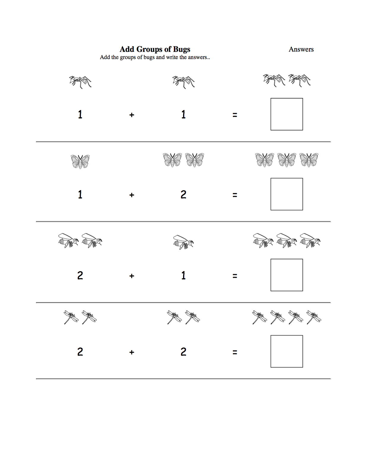 Worksheets For Three Years Old Activity Shelter