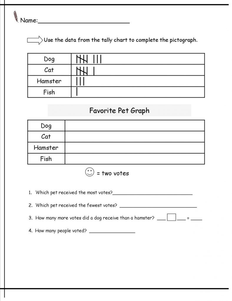 Printable Tally Chart Worksheets | Activity Shelter