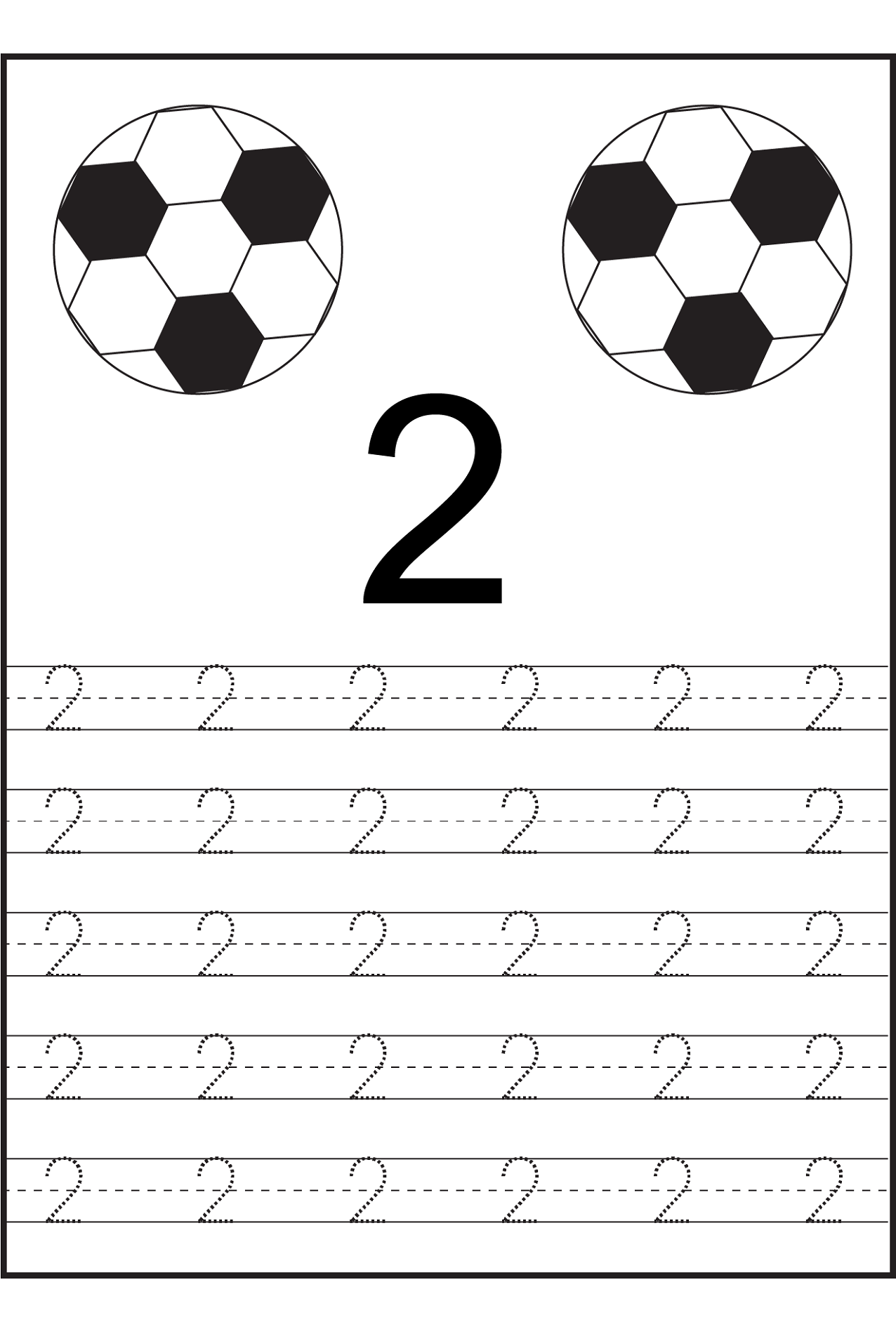 number-2-tracing-worksheets-numbers-preschool-preschool-tracing-math