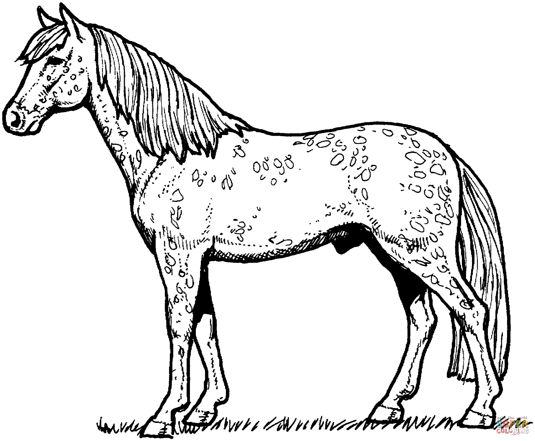 coloring pages barbie horse stable