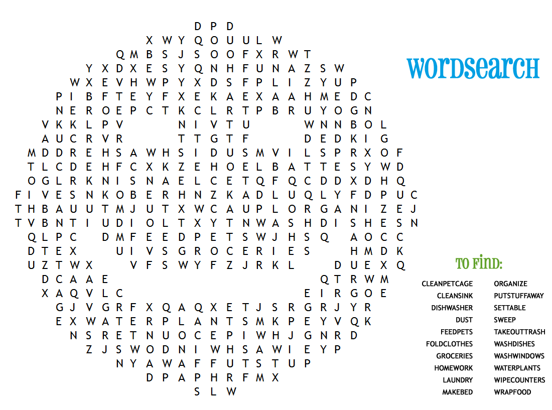 Fun Word Searches For Kids Activity Shelter