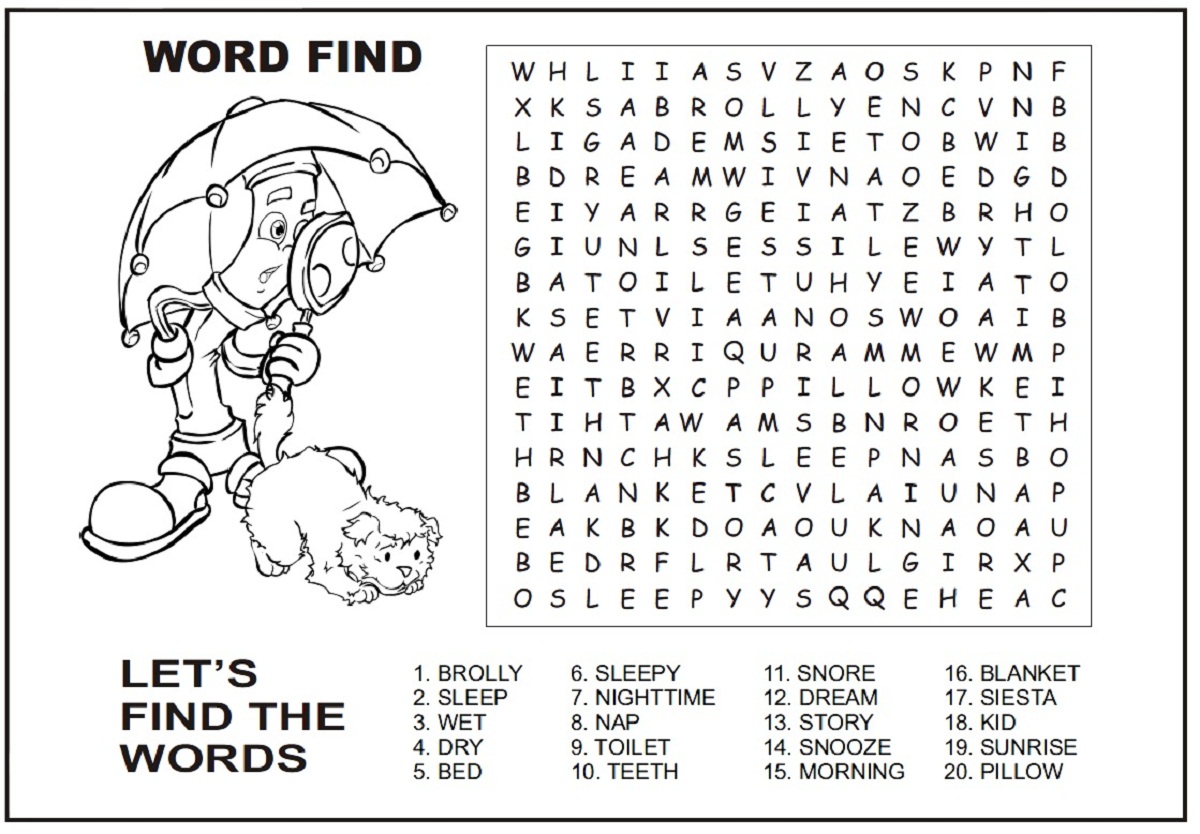 Fun Word Searches For Kids Activity Shelter