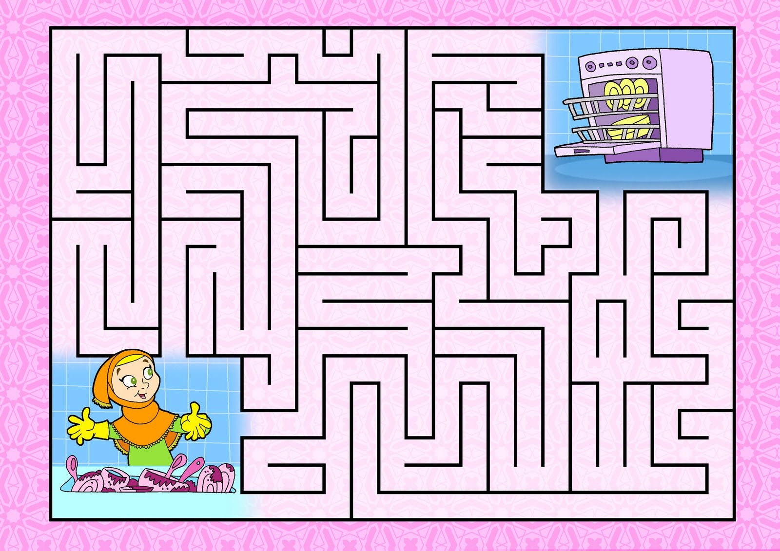 Easy Mazes For Kids Activity Shelter