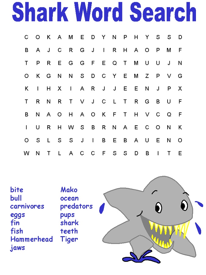 Printable Fish Color Pages Activity Shelter