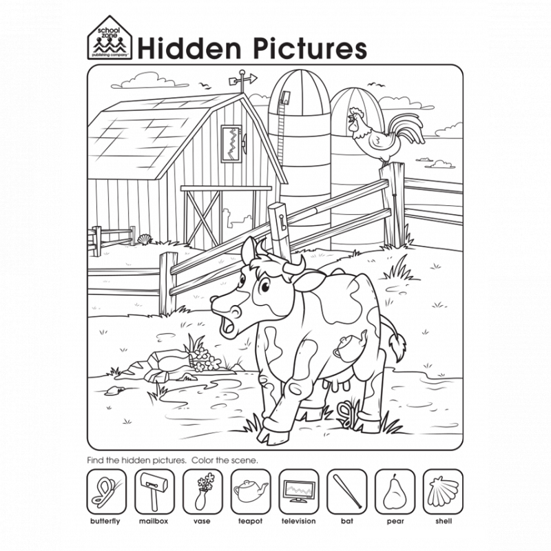 45 Engaging Hidden Pictures Kitty Baby Love Knit Codeword Puzzle The Number In Each Square