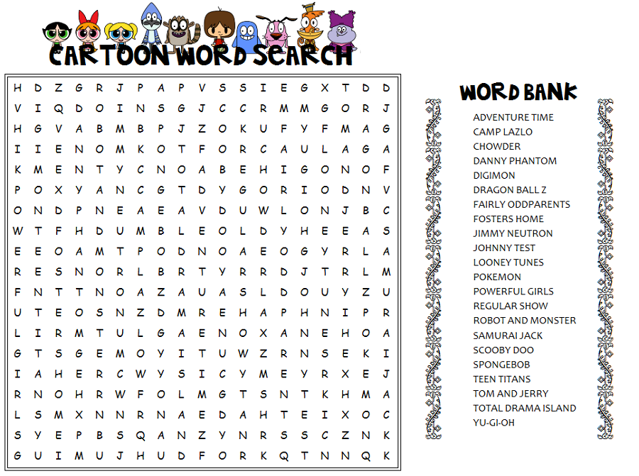 Printable Word Search Worksheets Activity Shelter