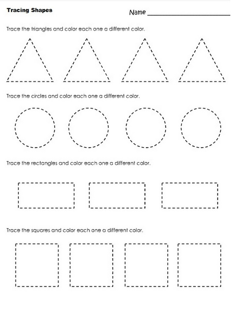 Free Printable Shapes For Pre K