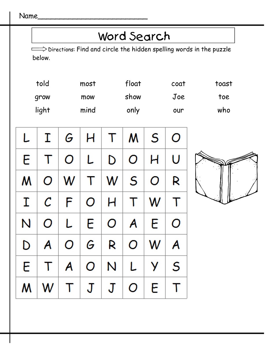 Easy Word Search Free Printable