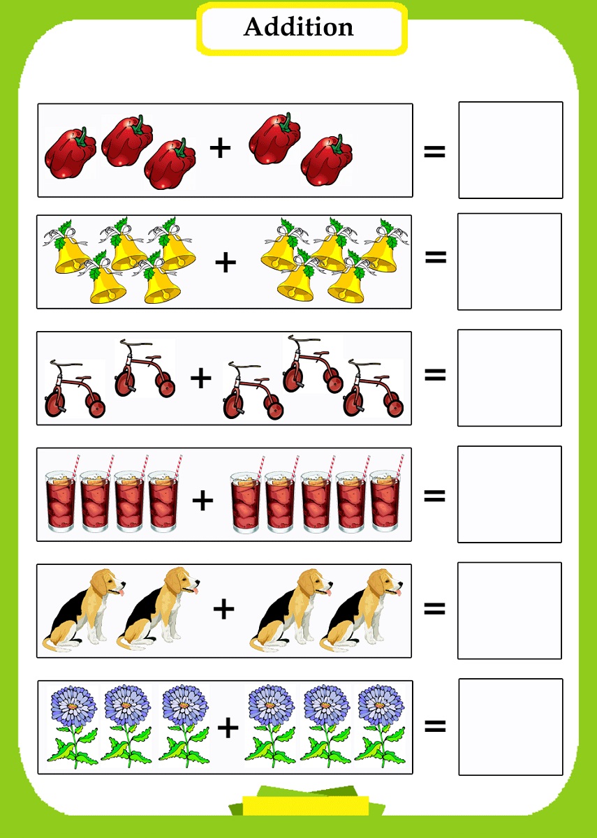 simple math for preschool