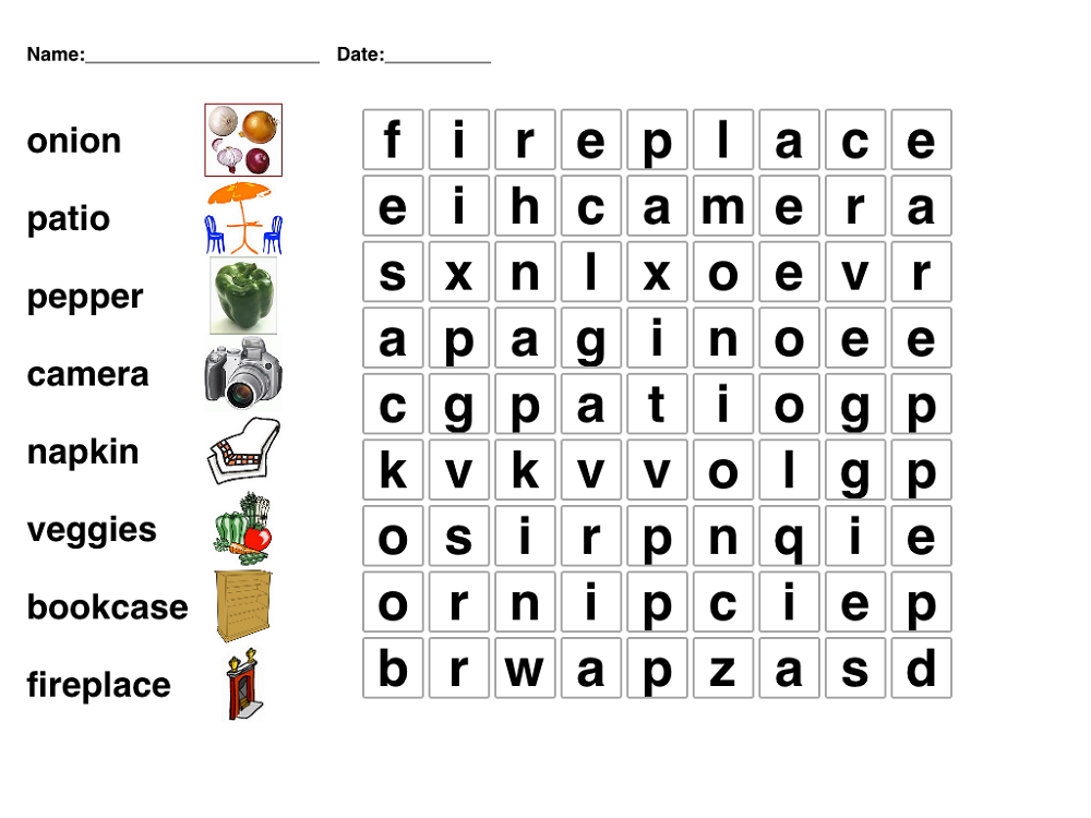 Printable Word Search For Kids Activity Shelter