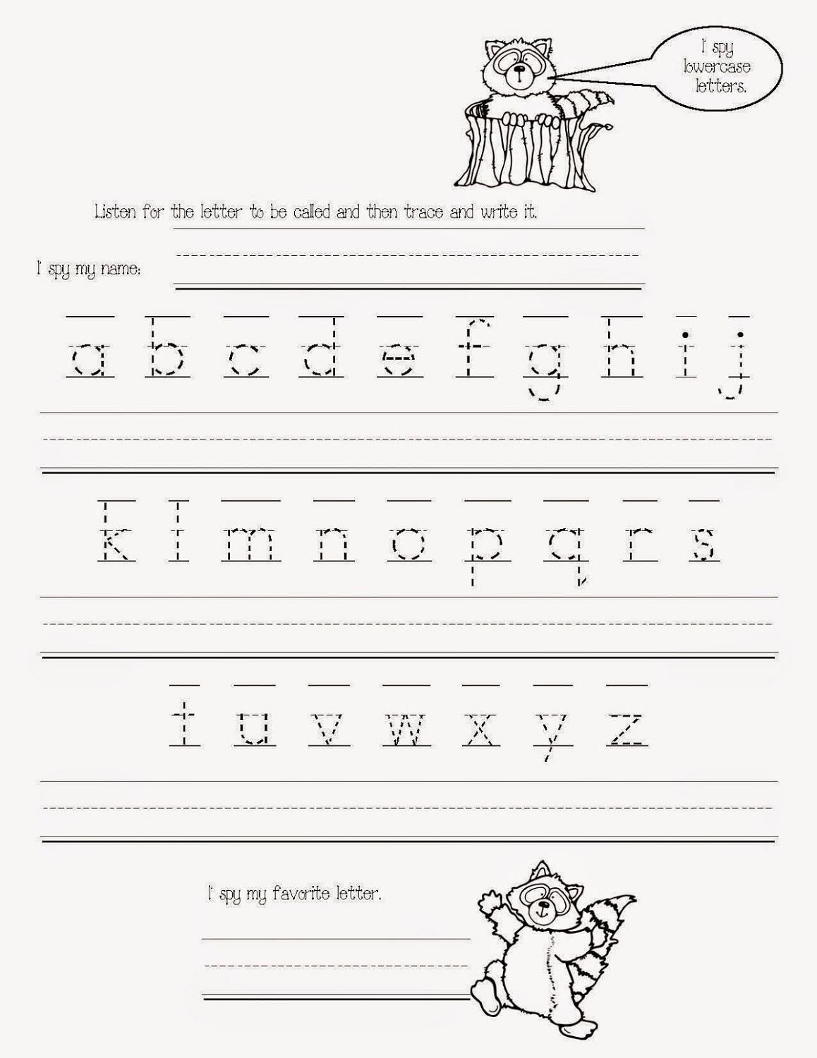 Traceable Alphabet Worksheets Activity Shelter