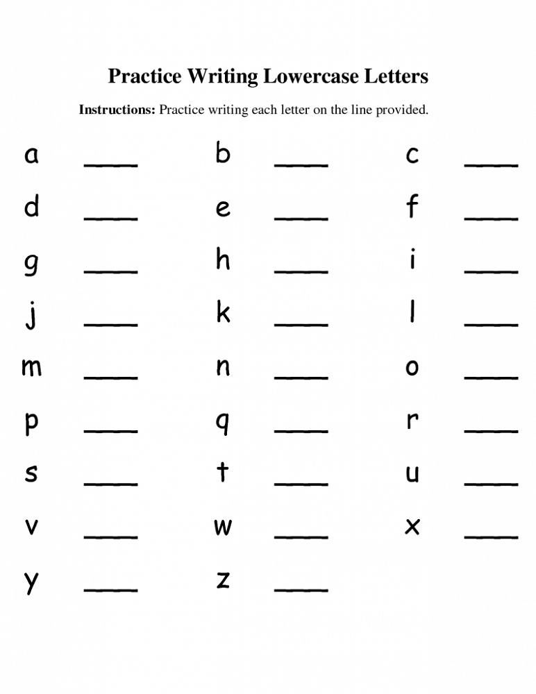 Capital Alphabet Letters Worksheet