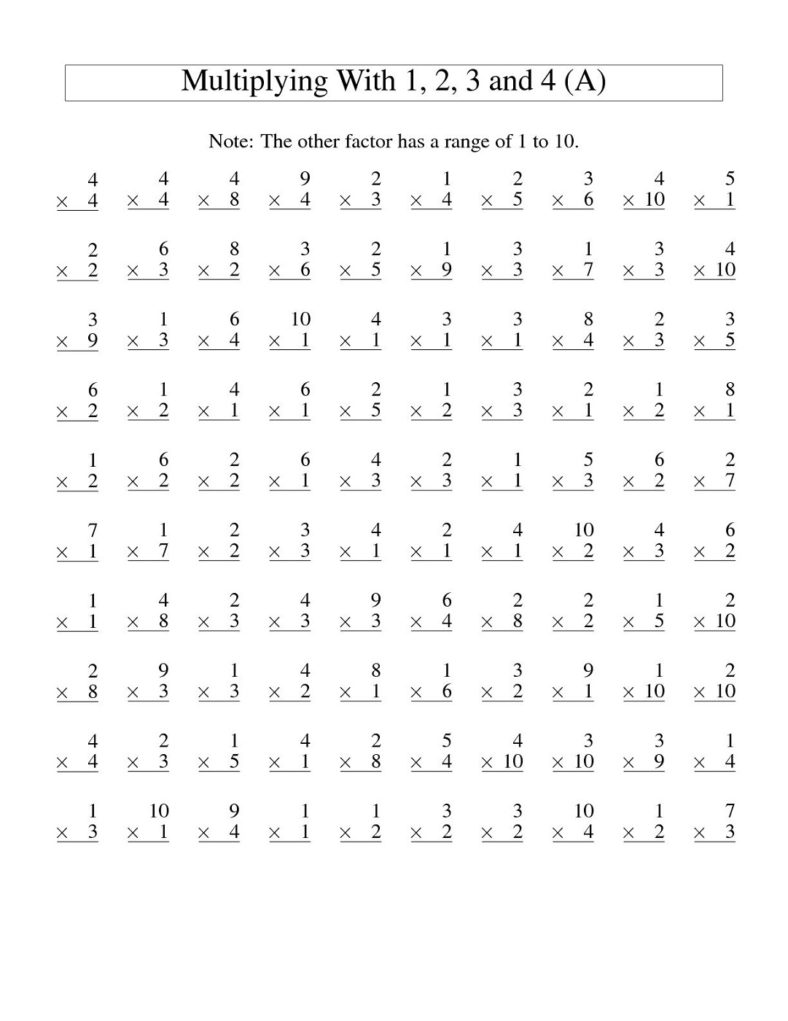 multiplication times tables worksheet fun