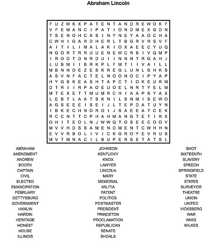 May Word Search | Activity Shelter