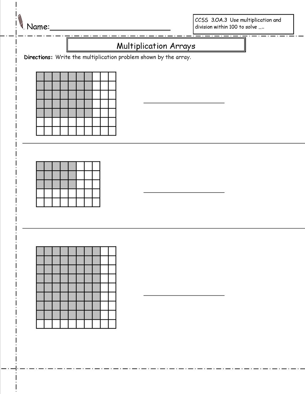 Free Decimal For Grade 3 Comparing Three Digit Numbers Worksheet Have Fun Teaching 23
