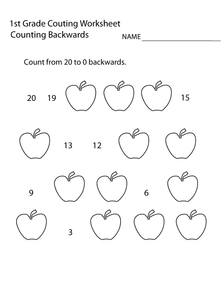 Free First Grade Math Worksheets Activity Shelter