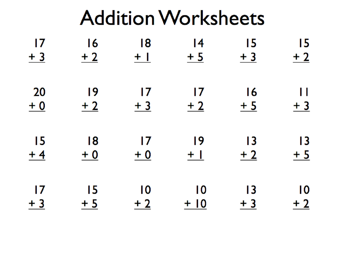 Printable Grade 1 Math Worksheets Activity Shelter