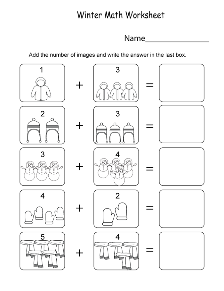 Math Printables Worksheets | Activity Shelter