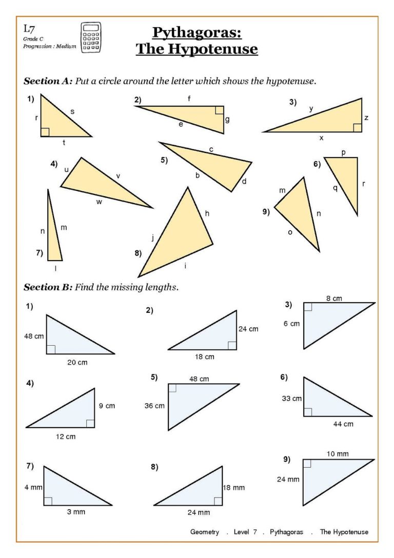 Primary 4 Maths Worksheets