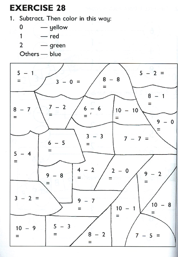 Mathematics Worksheet For Primary 1