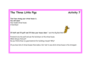 3 Little Pigs Resources | Activity Shelter