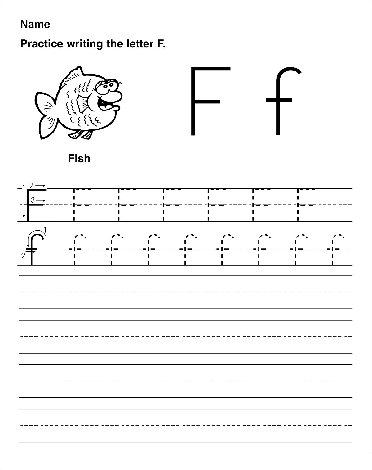 the letter f worksheet for preschool 2022 activity shelter