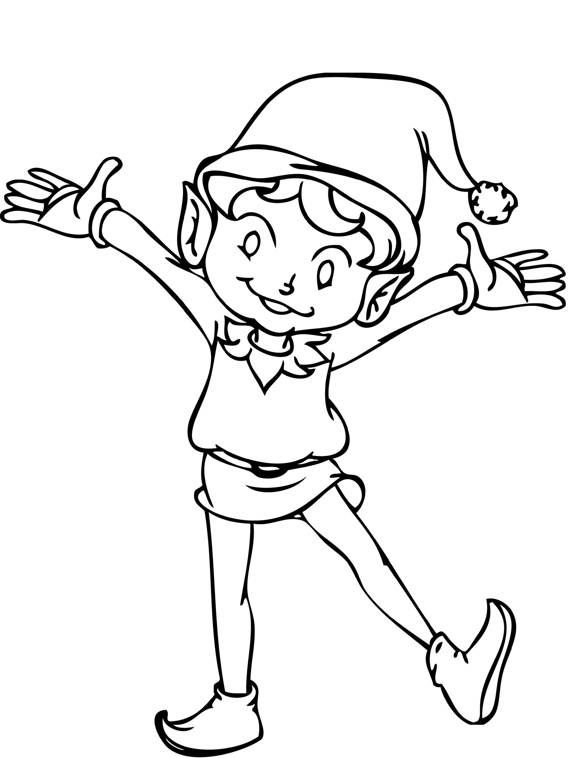 Elf On The Shelf Coloring Pages 2022 | Activity Shelter