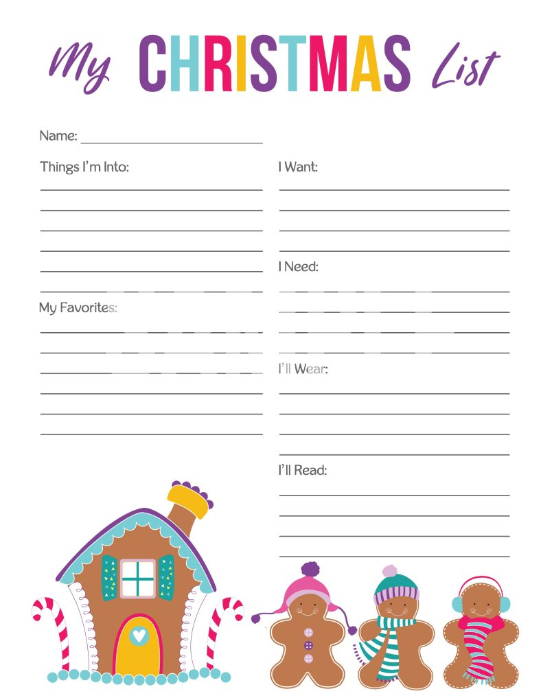 Christmas Printable Activities for Preschoolers | Activity Shelter