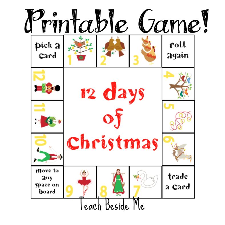 free printable christmas games for kids