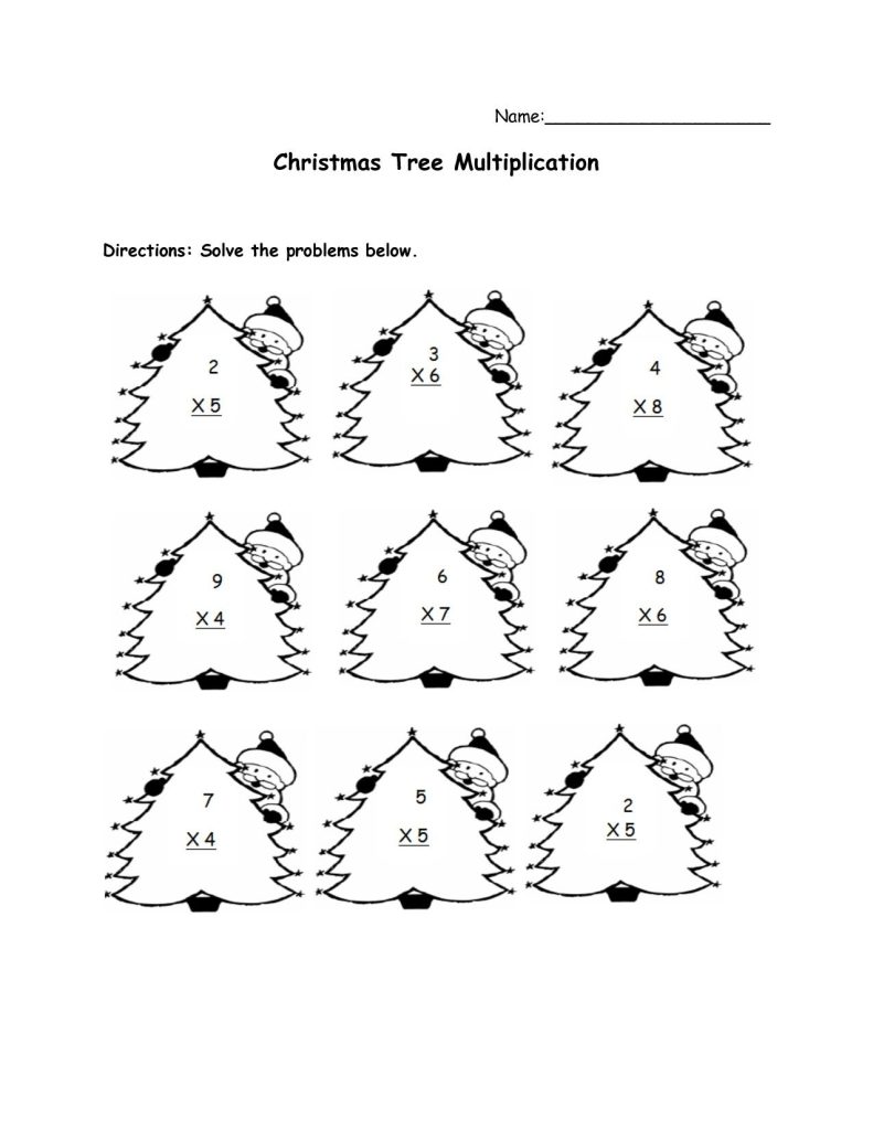 Printable Christmas Worksheets for Kids | Activity Shelter