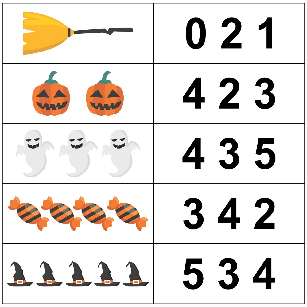 Pre K Worksheets Numbers Fun